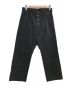 FUMITO GANRYU（フミトガンリュウ）の古着「Chino sarouel pants」｜ブラック