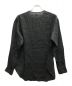 RHC Ron Herman (アールエイチシーロンハーマン) Herdmans Hemp Collarless Shirt ブラック サイズ:S：12800円