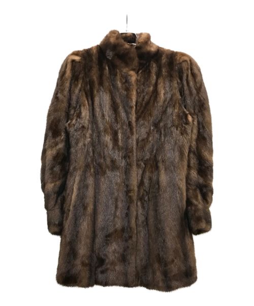 SAGA MINK（サガミンク）SAGA MINK (サガミンク) ミンクコート ブラウン サイズ:表記なしの古着・服飾アイテム
