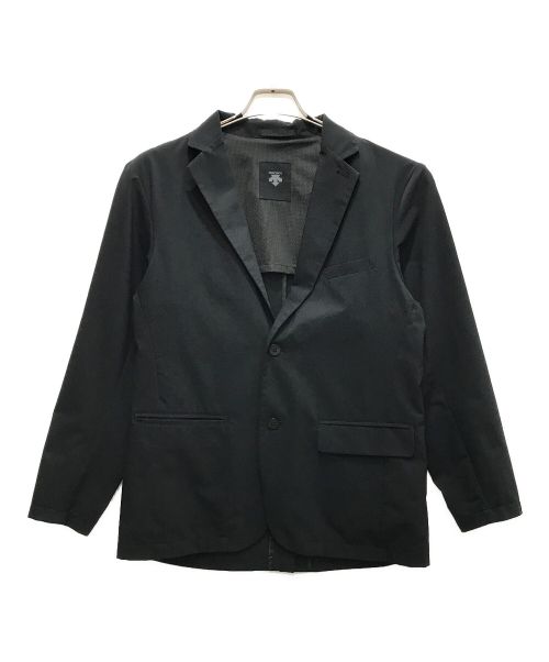 DESCENTE（デサント）DESCENTE (デサント) テーラードジャケット ブラック サイズ:Mの古着・服飾アイテム