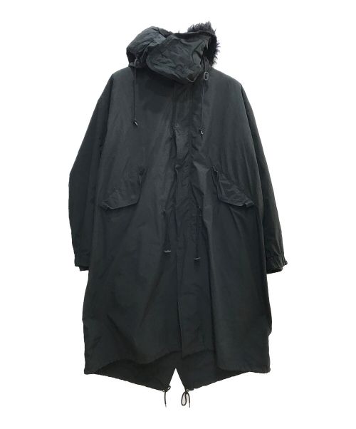 ATON（エイトン）ATON (エイトン) AIR VENTILE FISHTAIL COAT ブラック サイズ:02の古着・服飾アイテム