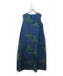 LE GLAZIK (ル グラジック) BATIK PRINT NO SLEEVE DRESS ブルー サイズ:36：5800円