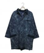 Porter Classicポータークラシック）の古着「PEELED CLOTH COAT」｜ブルー