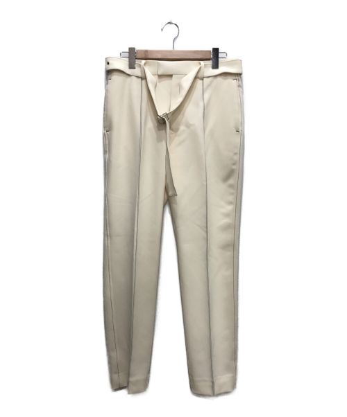 STERNBERG（スタンバーグ）STERNBERG (スタンバーグ) ステッチストレートパンツ オフホワイト サイズ:Mの古着・服飾アイテム