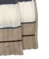 中古・古着 HER LIP TO (ハーリップトゥ) Cotton Striped Ribbed Knit Dress ベージュ サイズ:M：8000円