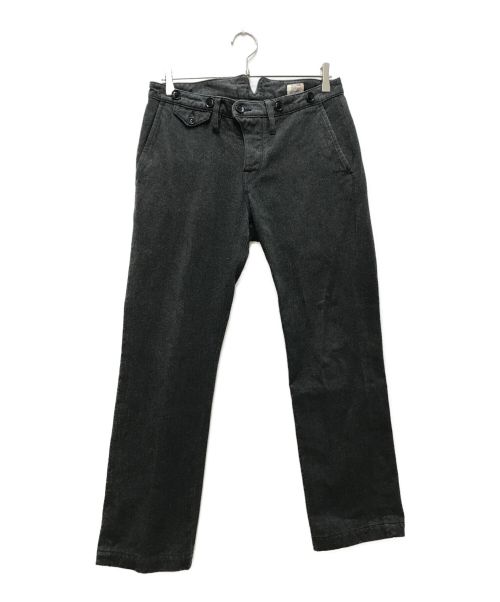ORGUEIL（オルゲイユ）ORGUEIL (オルゲイユ) Classic Low Waist Trousers グレー サイズ:31の古着・服飾アイテム