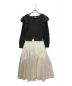 CASA FLINE (カーサフライン) カギ針ドッキングドレス ホワイト サイズ:F：14800円