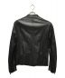 Maison Margiela 14 (メゾンマルジェラ 14) 八の字 ライダース ジャケット ブラック サイズ:48：140000円