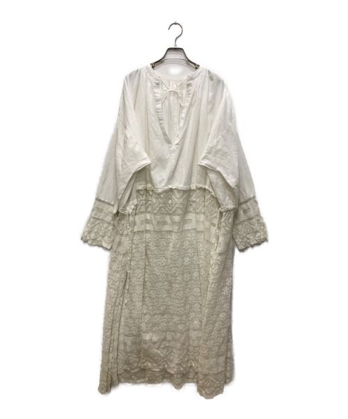 TODAYFUL（トゥデイフル）TODAYFUL (トゥデイフル) Church Lace Dress ホワイト サイズ:38の古着・服飾アイテム