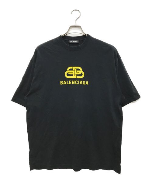 BALENCIAGA（バレンシアガ）BALENCIAGA (バレンシアガ) BBロゴプリントTシャツ ブラック サイズ:Sの古着・服飾アイテム
