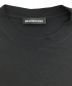 中古・古着 BALENCIAGA (バレンシアガ) BBロゴプリントTシャツ ブラック サイズ:S：22800円