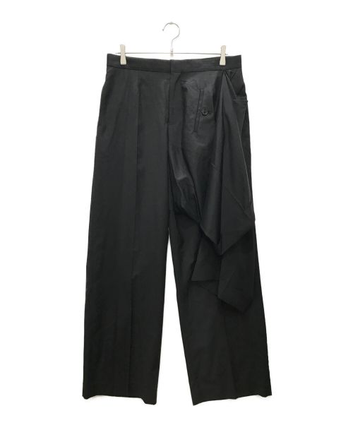 UNDERCOVER（アンダーカバー）UNDERCOVER (アンダーカバー) Layered Trousers ブラック サイズ:4の古着・服飾アイテム
