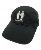 BALENCIAGAバレンシアガ）の古着「HAT PRIDE CAP」｜ブラック