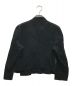 ISSEY MIYAKE (イッセイミヤケ) カッティングニットジャケット ブラック サイズ:2：12800円