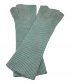MYLANマイラン）の古着「Cashmere Knit Fingerless Gloves」｜ミント