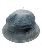 FORSOMEONEフォーサムワン）の古着「DENIM BUCKET HAT」｜インディゴ