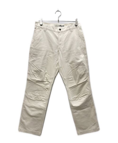 CarHartt（カーハート）CarHartt (カーハート) ダブルフロントパンツ ホワイト サイズ:W32 未使用品の古着・服飾アイテム