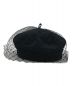 Christian Dior (クリスチャン ディオール) チュール付きロゴベレー帽 ブラック サイズ:58：45000円