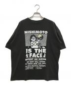 NISHIMOTO IS THE MOUTHニシモトイズザマウス）の古着「FACE Collaboration S/S TEE」｜グレー