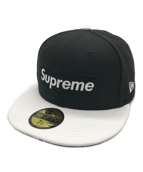 SUPREME（シュプリーム）Supreme (シュプリーム) New Era (ニューエラ) 2トーンボックスロゴキャップ/2-Tone Box Logo ブラック×ホワイト サイズ:-の古着・服飾アイテム