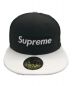 Supreme (シュプリーム) New Era (ニューエラ) 2トーンボックスロゴキャップ/2-Tone Box Logo ブラック×ホワイト サイズ:-：8000円