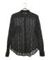 BLACK COMME des GARCONS (ブラック コムデギャルソン) レースシャツ ブラック サイズ:L：12000円