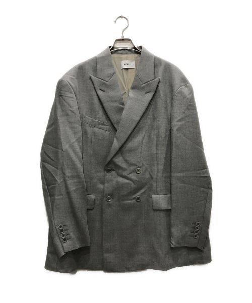 WEWILL（ウィーウィル）WEWILL (ウィーウィル) ダブルブレストジャケット グレー サイズ:3の古着・服飾アイテム