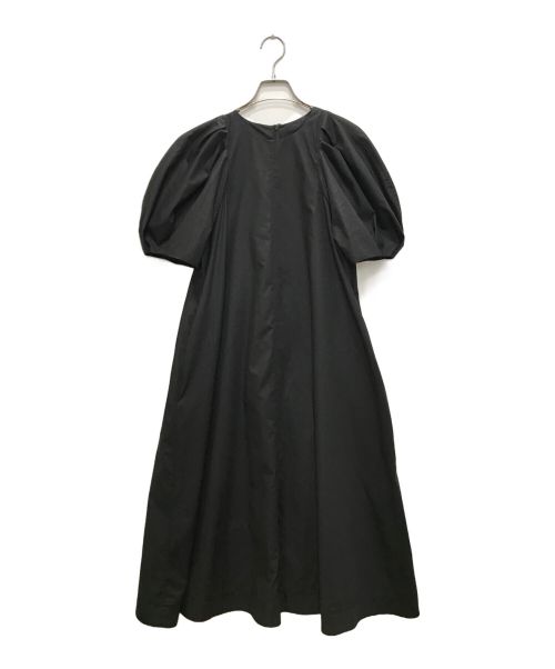 CADUNE（カデュネ）CADUNE (カデュネ) 袖フレアワンピース ブラック サイズ:34の古着・服飾アイテム