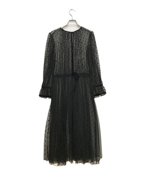 Ameri（アメリ）Ameri (アメリ) MANY WAY MIX DOT DRESS/メニーウェイミックスドットドレス ブラック サイズ:Sの古着・服飾アイテム