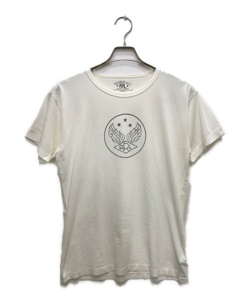 RRL（ダブルアールエル）RRL (ダブルアールエル) プリントTシャツ ホワイト サイズ:M 未使用品の古着・服飾アイテム