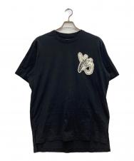 Y-3 (ワイスリー) グラフィックTシャツ ブラック サイズ:Ｓ