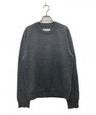 Maison Margiela (メゾンマルジェラ) エルボーパッチニット グレー サイズ:L