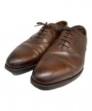 Edward Green (エドワードグリーン) ストレートチップシューズ ブラウン サイズ:８1/2E