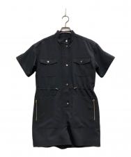 Her lip to (ハーリップトゥ) Oxford Romper/オックスフォード  ロンパース ブラック サイズ:M 未使用品