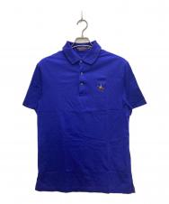 RALPH LAUREN Purple Label (ラルフ ローレン パープル レーベル) ポロシャツ ネイビー サイズ:M