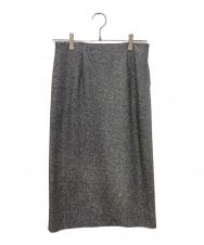 heliopole (エリオポール) GLITTER JERSEY TIGHT SKIRT シルバー サイズ:SIZE 38