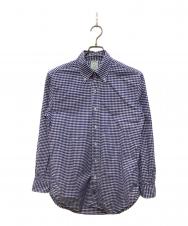 BROOKS BROTHERS (ブルックスブラザーズ) ギンガムチェックシャツ ブルー サイズ:15