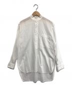 COMOLI（コモリ）の古着「ベタシャン プルオーバーシャツ」｜ホワイト