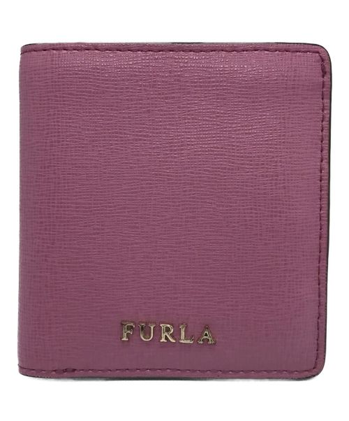 FURLA（フルラ）FURLA (フルラ) 2つ折り財布 ピンクの古着・服飾アイテム