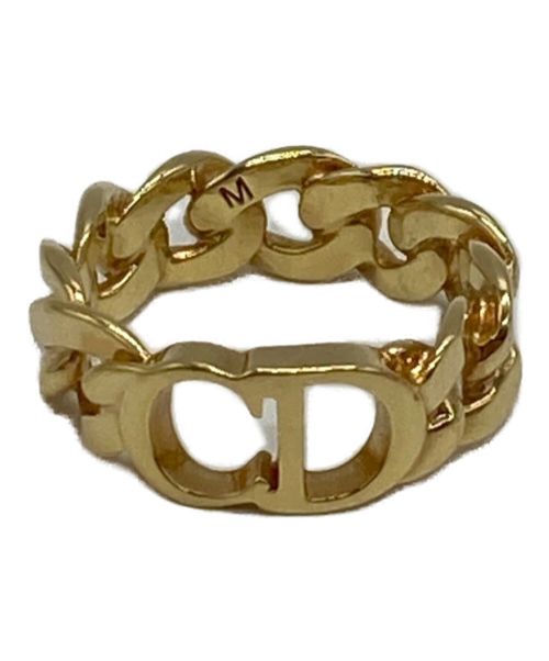 Dior（ディオール）Dior (ディオール) CDリング ゴールドの古着・服飾アイテム