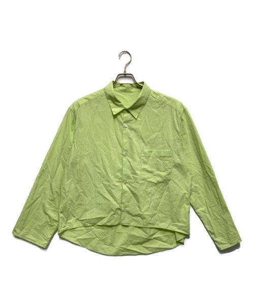 URU（ウル）URU (ウル) PAPER CLOTH SHIRT グリーン サイズ:SIZE 2の古着・服飾アイテム