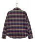 TENDERLOIN (テンダーロイン) ヘビーネルシャツ グレー×ブルー サイズ:SIZE XL：7800円