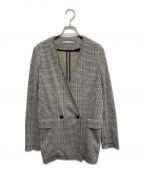 theory luxe（）の古着「CLASSIC CHECK JACQ」｜グレー