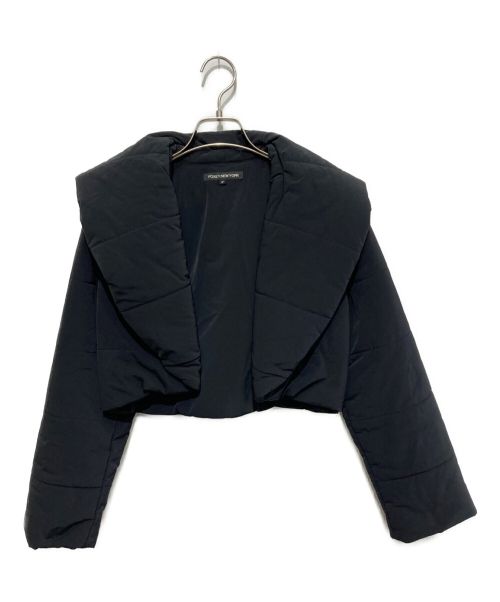 FOXEY（フォクシー）FOXEY (フォクシー) 中綿ジャケット ブラック サイズ:SIZE Fの古着・服飾アイテム