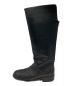 REMME (レメ) レザーロングブーツ ブラック サイズ:SIZE 22.5cm：9800円