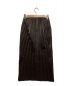 IRENE (アイレネ) Silky Leather Skirt ブラウン サイズ:SIZE 36：8000円