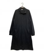Yohji Yamamoto pour hommeヨウジヤマモト プールオム）の古着「ウールコート」｜ブラック