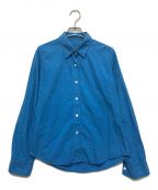lucien pellat-finetルシアン・ペラフィネ）の古着「コットンシャツ」｜ブルー
