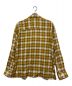 Toironier (トワロニエ) チャイナボタンチェックシャツ イエロー サイズ:SIZE FREE：5800円