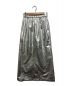 MAISON SPECIAL (メゾンスペシャル) メタリックワッシャータイトスカート シルバー サイズ:SIZE FREE：5800円